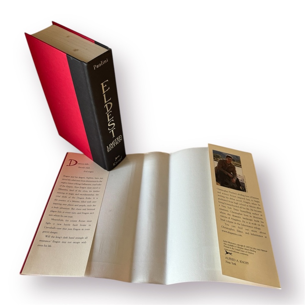 🛍️SALE🛍️INHERITANCE & ELDEST (Limited Edition) by Christopher Paolini (Set of 2) - Picture 11 of 16